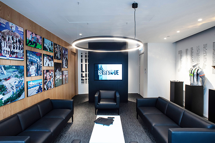 黑白也時尚 尤文圖斯足球俱樂部辦公室洽談區(qū)裝修方案 黑白也時尚 尤文圖斯足球俱樂部辦公室洽談區(qū)裝修方案