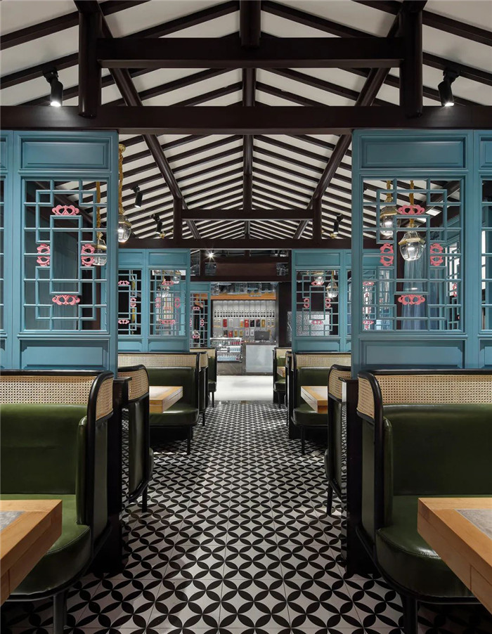 新中式現(xiàn)代混搭風連鎖川菜餐廳裝修設計方案 新中式現(xiàn)代混搭風連鎖川菜餐廳裝修設計方案