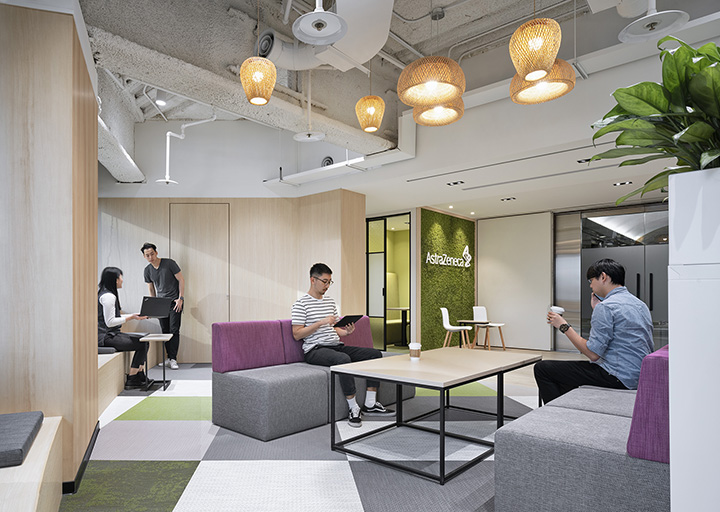 600平清新簡約風(fēng)生物制藥公司辦公室休閑區(qū)裝修設(shè)計案例 600平清新簡約風(fēng)生物制藥公司辦公室休閑區(qū)裝修設(shè)計案例