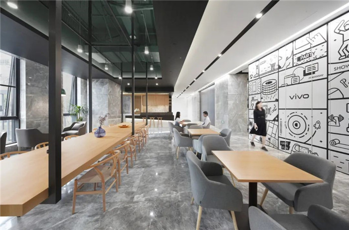 vivo手機北京研發(fā)中心獨棟辦公樓休閑區(qū)裝修設(shè)計方案 vivo手機北京研發(fā)中心獨棟辦公樓休閑區(qū)裝修設(shè)計方案