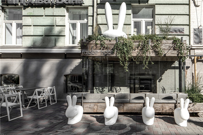 回歸自然 特色懷舊工業(yè)風(fēng)兔子主題餐廳外觀門(mén)頭裝修設(shè)計(jì)案例 回歸自然 特色懷舊工業(yè)風(fēng)兔子主題餐廳外觀門(mén)頭裝修設(shè)計(jì)案例