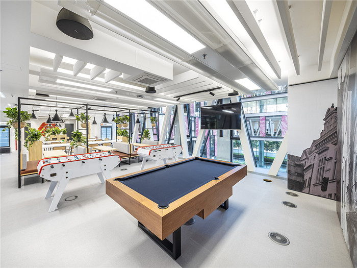 美國(guó)閃存制造科技公司可持續(xù)環(huán)保辦公裝修設(shè)計(jì)方案