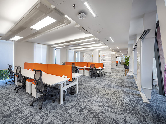 美國(guó)閃存制造科技公司可持續(xù)環(huán)保辦公裝修設(shè)計(jì)方案