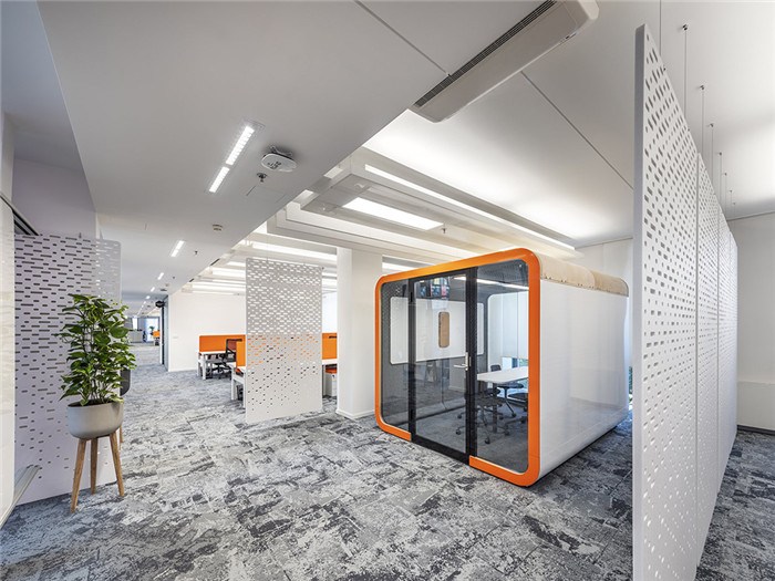 美國(guó)閃存制造科技公司可持續(xù)環(huán)保辦公裝修設(shè)計(jì)方案