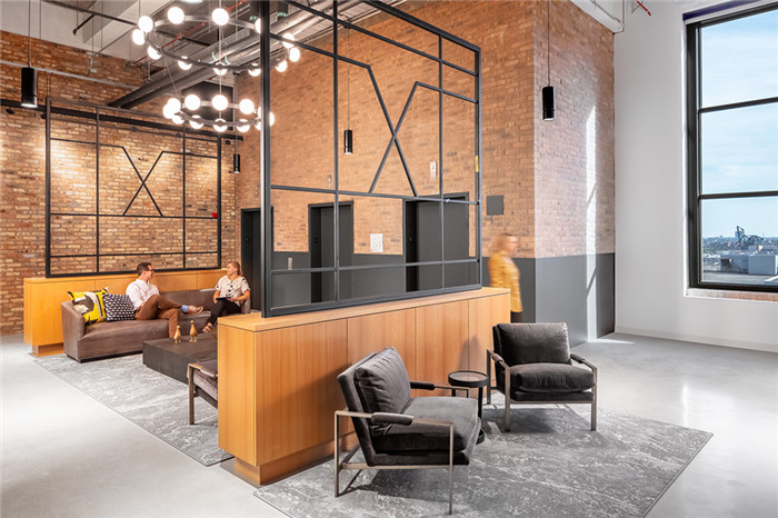 7000平精致工業(yè)風(fēng)制造公司總部辦公室裝修改造設(shè)計(jì)實(shí)景圖 7000平精致工業(yè)風(fēng)制造公司總部辦公室裝修改造設(shè)計(jì)實(shí)景圖