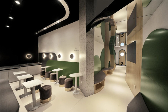 走廊休閑區(qū)設(shè)計(jì)-趣味十足的少兒英語培訓(xùn)機(jī)構(gòu)裝修效果圖 走廊休閑區(qū)設(shè)計(jì)-趣味十足的少兒英語培訓(xùn)機(jī)構(gòu)裝修效果圖