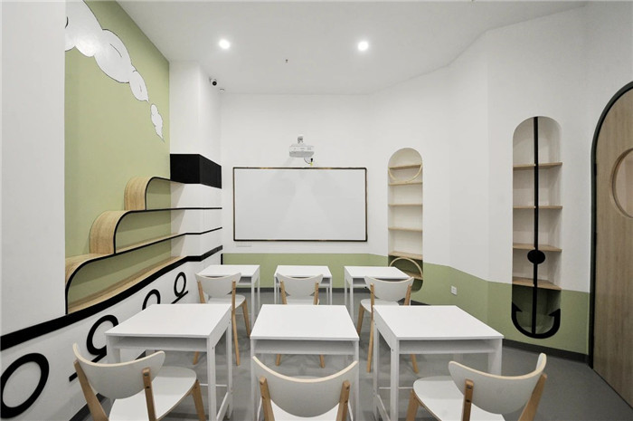 英語培訓(xùn)教室裝修設(shè)計(jì)-以光之名 趣味十足的少兒英語培訓(xùn)機(jī)構(gòu)裝修效果圖 英語培訓(xùn)教室裝修設(shè)計(jì)-以光之名 趣味十足的少兒英語培訓(xùn)機(jī)構(gòu)裝修效果圖