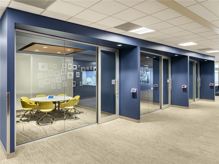 小型會議室裝修設(shè)計(jì)-靈活高效的生物制藥公司總部寫字樓裝修設(shè)計(jì)方案 小型會議室裝修設(shè)計(jì)-靈活高效的生物制藥公司總部寫字樓裝修設(shè)計(jì)方案