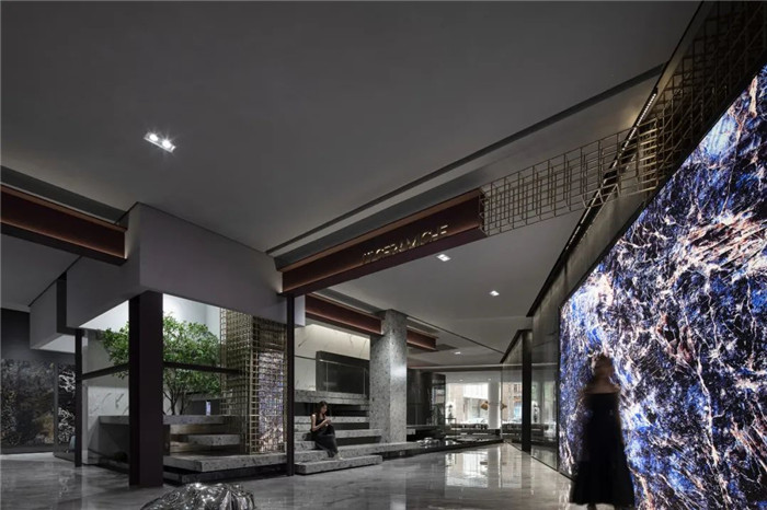 展示區(qū)裝修設(shè)計(jì)-現(xiàn)代藝術(shù)風(fēng)高端意大利瓷磚展廳兼辦公裝修實(shí)景圖 展示區(qū)裝修設(shè)計(jì)-現(xiàn)代藝術(shù)風(fēng)高端意大利瓷磚展廳兼辦公裝修實(shí)景圖