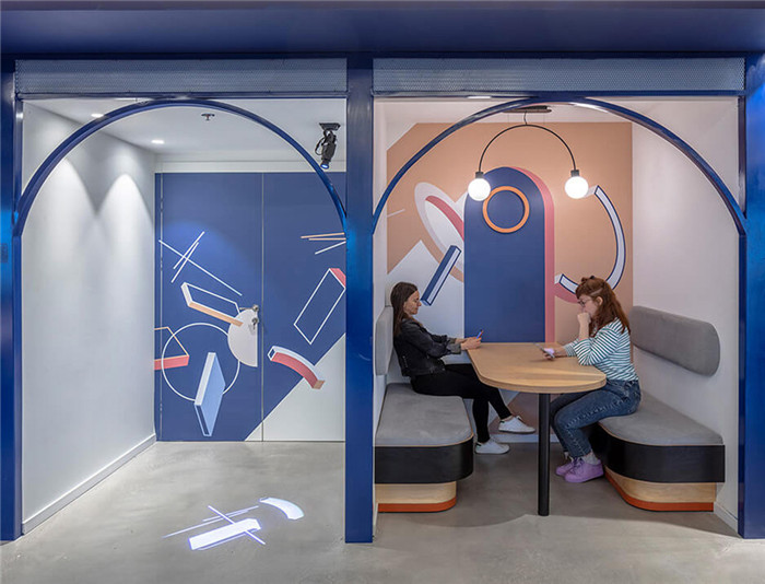 洽談室裝修設(shè)計-趣味十足的8000平構(gòu)成藝術(shù)聯(lián)合辦公裝修設(shè)計方案 洽談室裝修設(shè)計-趣味十足的8000平構(gòu)成藝術(shù)聯(lián)合辦公裝修設(shè)計方案