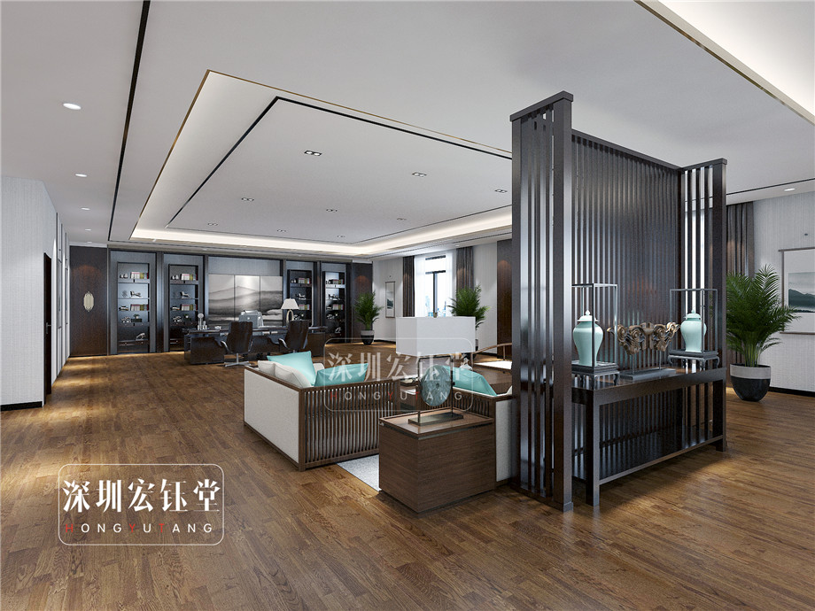 河南躍薪集團(tuán)辦公樓董事長辦公室裝修效果圖-鄭州宏鈺堂辦公樓裝修公司 河南躍薪集團(tuán)辦公樓董事長辦公室裝修效果圖-鄭州宏鈺堂辦公樓裝修公司
