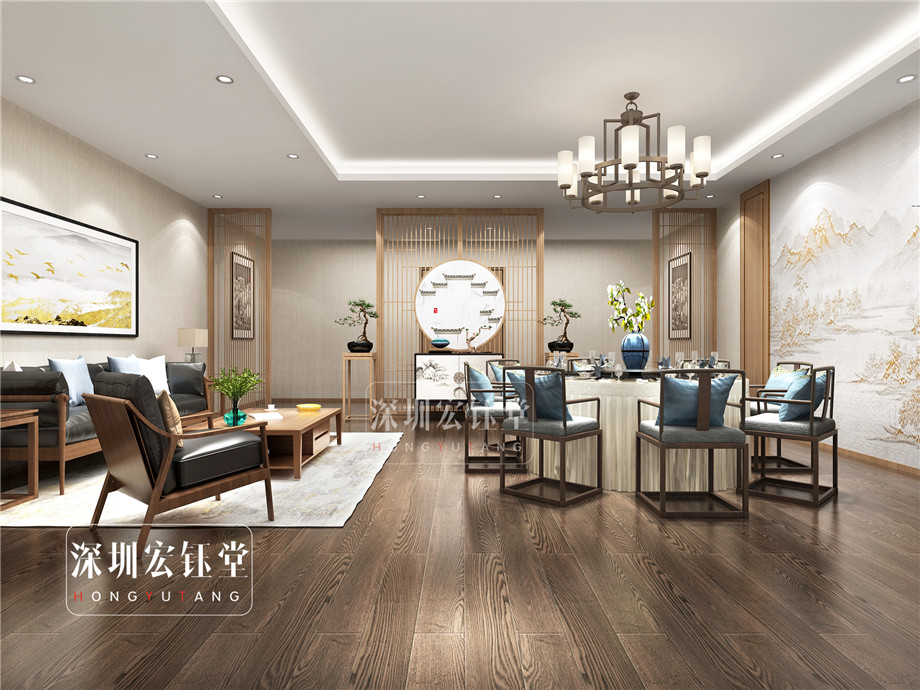 集團(tuán)內(nèi)部接待餐廳包房裝修效果圖-鄭州宏鈺堂裝飾 集團(tuán)內(nèi)部接待餐廳包房裝修效果圖-鄭州宏鈺堂裝飾