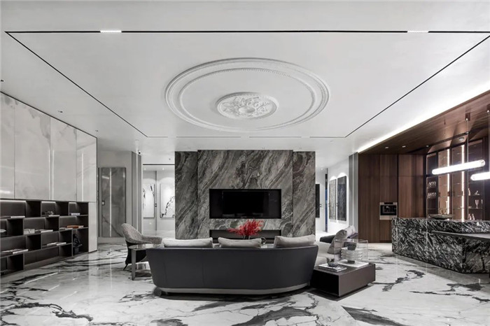 瓷磚展廳洽談區(qū)裝修效果圖 瓷磚展廳洽談區(qū)裝修效果圖