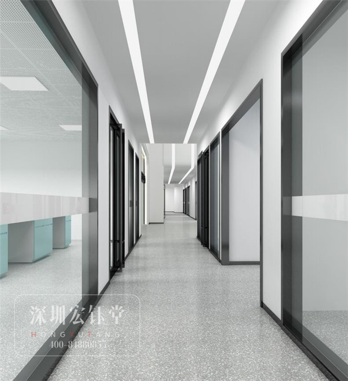鄭州正星科技實驗室&辦公室裝修效果圖