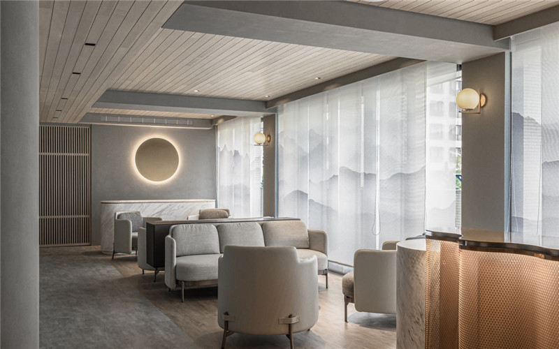 鄭州高端中醫(yī)診所裝修案例