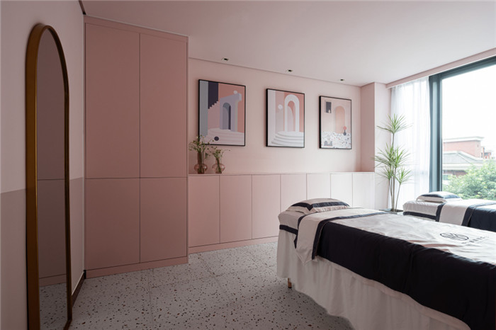 擊中少女心的小型網(wǎng)紅風(fēng)皮膚管理工作室裝修方案 擊中少女心的小型網(wǎng)紅風(fēng)皮膚管理工作室裝修方案