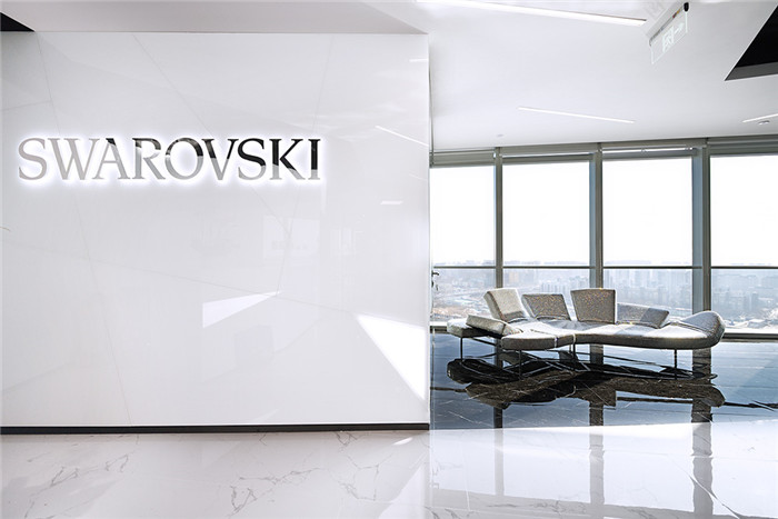 前臺背景墻設(shè)計-650平黑白灰極簡風(fēng)奢侈品公司辦公室裝修方案 前臺背景墻設(shè)計-650平黑白灰極簡風(fēng)奢侈品公司辦公室裝修方案