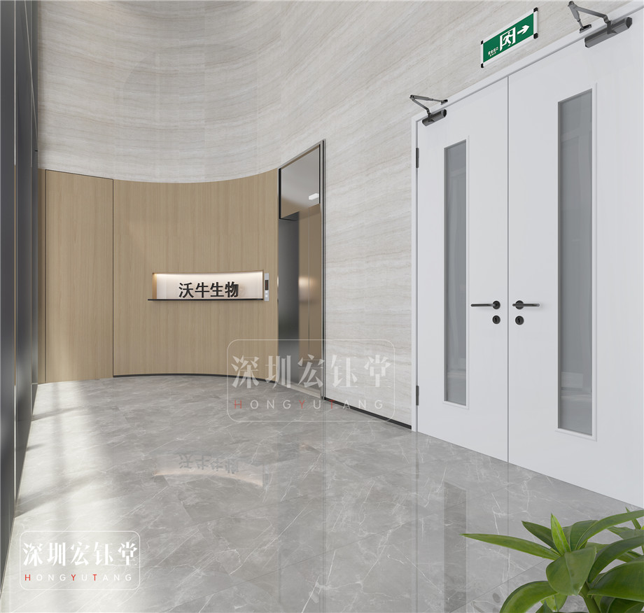 消防通道裝修設(shè)計(jì)-咖啡廳裝修設(shè)計(jì)-河南沃牛生物科技辦公樓裝修效果圖 消防通道裝修設(shè)計(jì)-咖啡廳裝修設(shè)計(jì)-河南沃牛生物科技辦公樓裝修效果圖