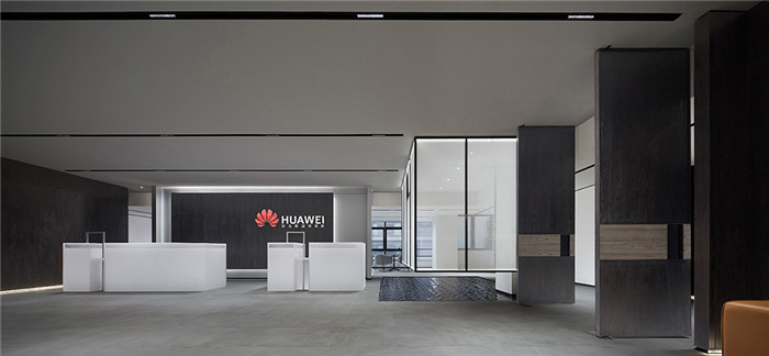 前臺(tái)背景接待臺(tái)裝修設(shè)計(jì)-現(xiàn)代極簡(jiǎn)工業(yè)風(fēng)華為軟件中心辦公室裝修設(shè)計(jì)方案 前臺(tái)背景接待臺(tái)裝修設(shè)計(jì)-現(xiàn)代極簡(jiǎn)工業(yè)風(fēng)華為軟件中心辦公室裝修設(shè)計(jì)方案