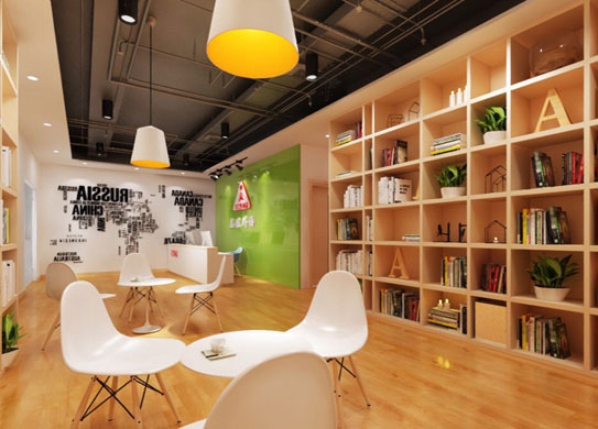 恩佳外語教育機(jī)構(gòu)裝修