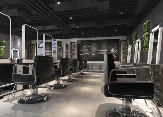 鄭州尚美時(shí)尚美發(fā)會(huì)所裝修