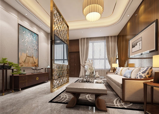 濮陽(yáng)江南里中式別墅樣板間